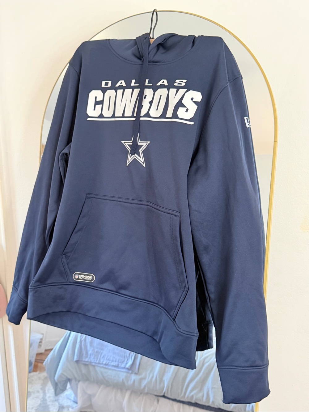 NFL Dallas Cowboys Navy Hoodie Sweatshirt with Star Logo
